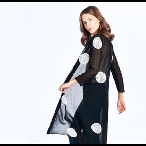 Luii Long Duster (cream/gold)